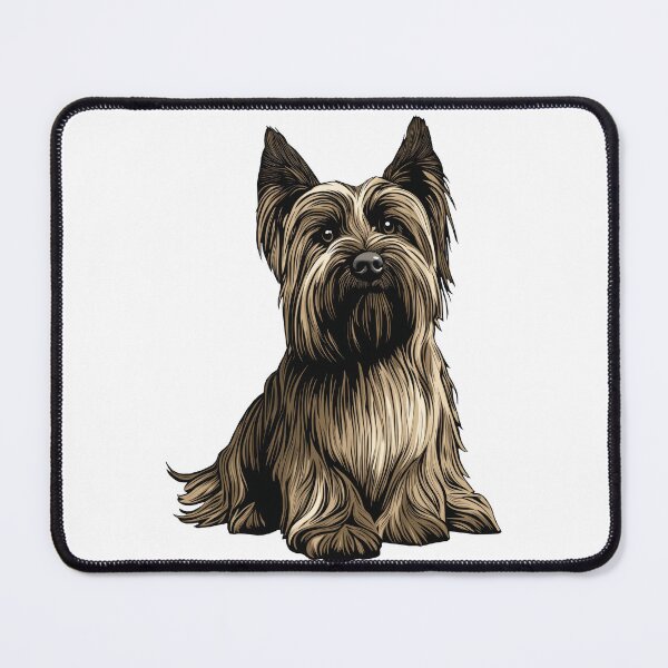 Item preview, Skye Terrier Dog Illustration designed and sold by whyitsme.