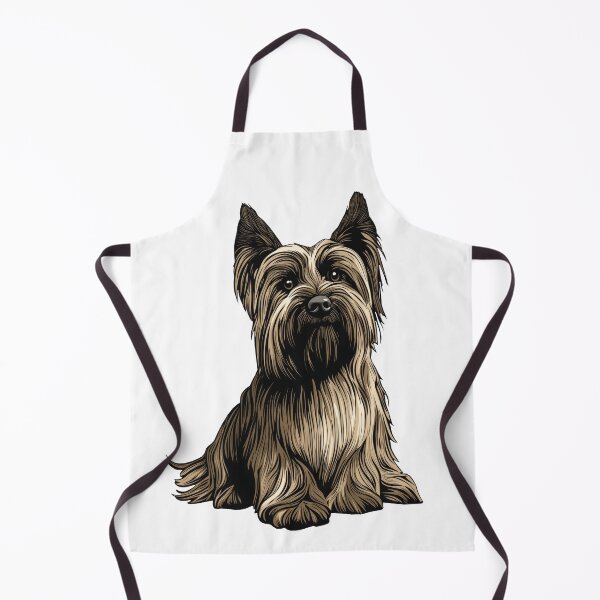 Item preview, Skye Terrier Dog Illustration designed and sold by whyitsme.