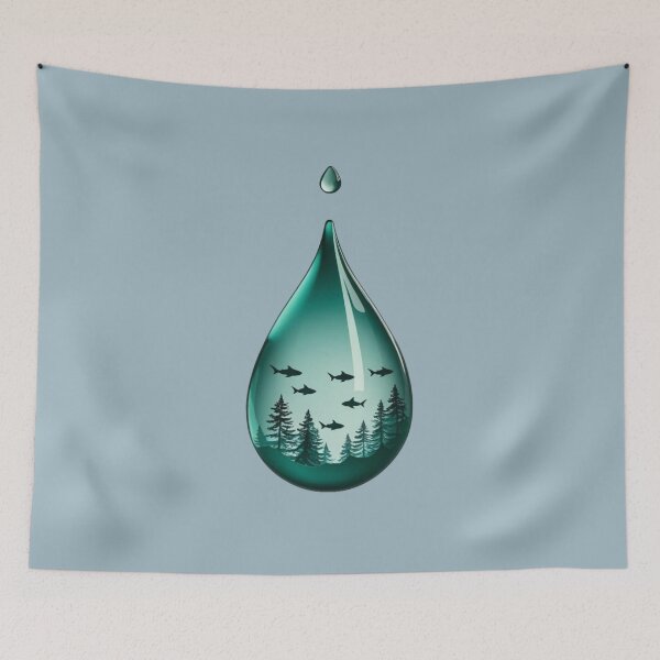Item preview, Guardian Drop Microcosm Voyage Art designed and sold by Zakrytos ★★★★★.