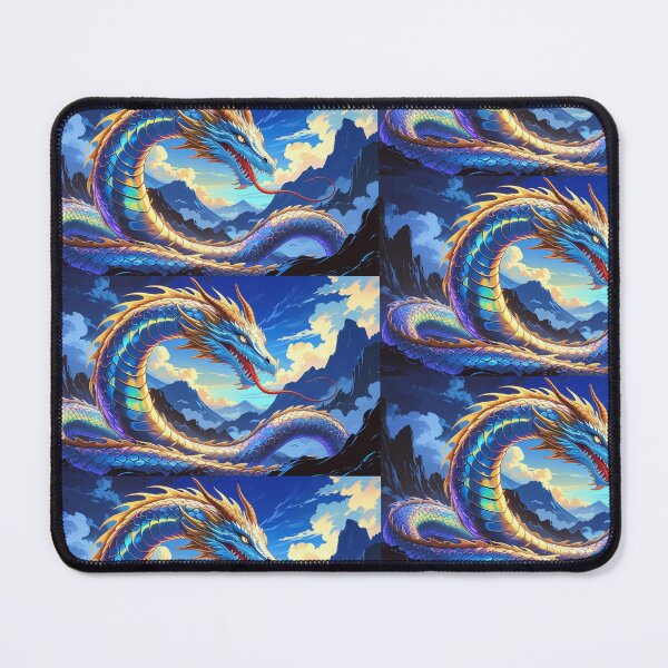 Item preview, Dungeons and Dragons Blue Dragon designed and sold by Overallgecko.
