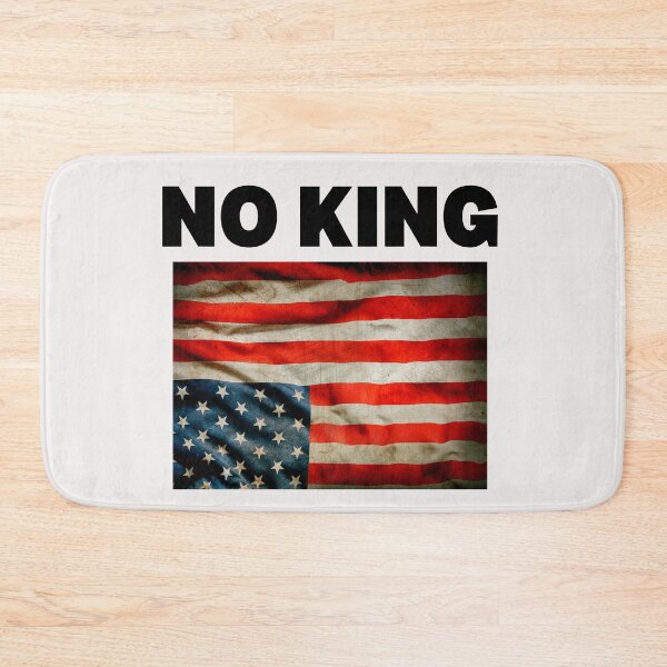 Item preview, American patriot flag No King in America designed and sold by erozzz.