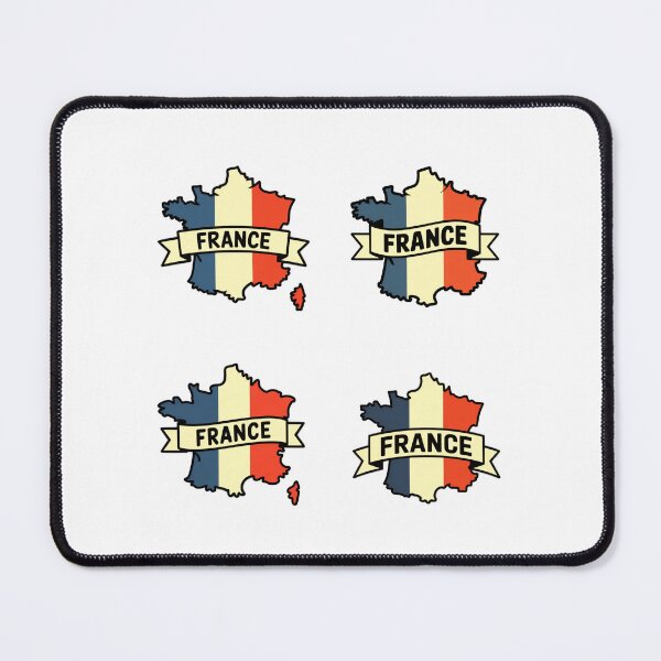 Item preview, France Flag Map designed and sold by Paper Drip.