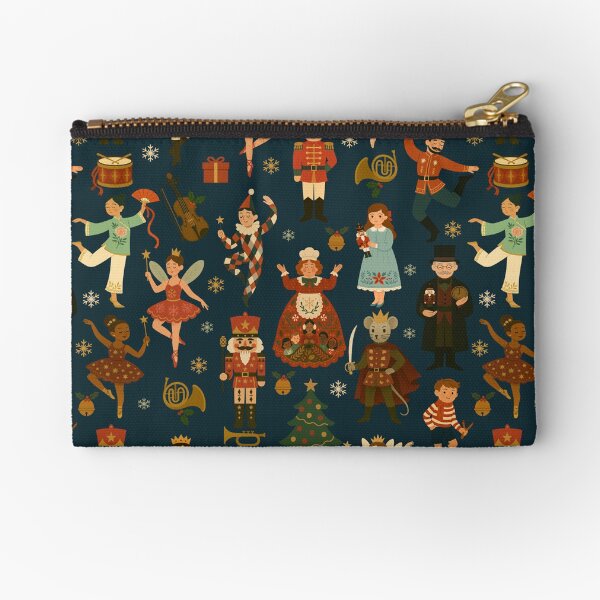 Item preview, Whimsical Nutcracker Ballet Pattern – Festive Holiday Print for Home Decor, Tech Cases & Seasonal Gifts designed and sold by Andrea Lauren.