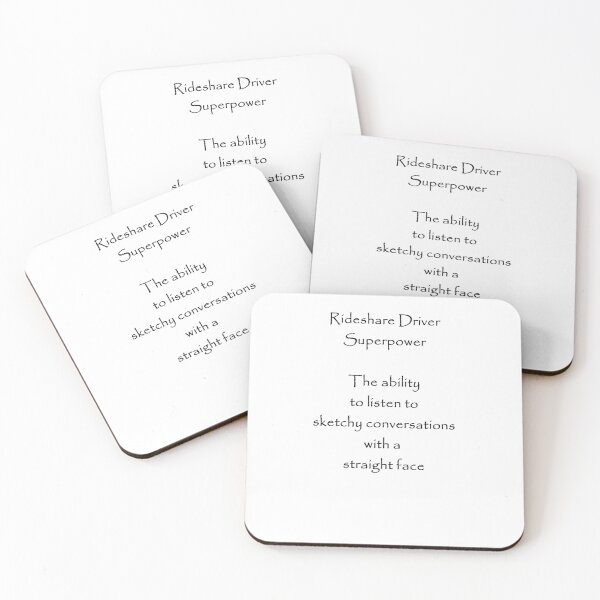 Item preview, Life as a Rideshare Driver designed and sold by FiveStarDriver.