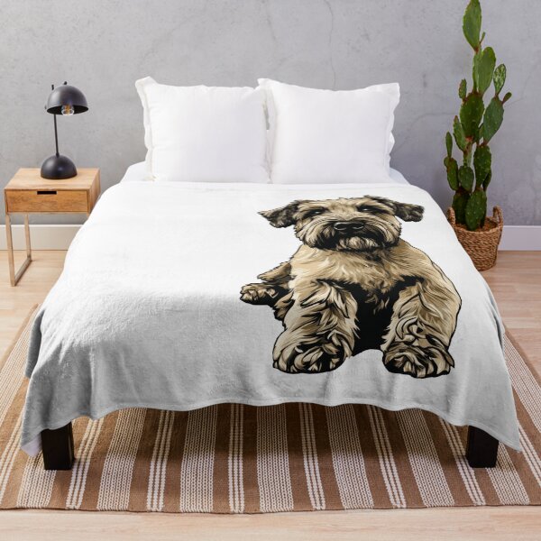 Item preview, Soft Coated Wheaten Terrier Dog Illustration designed and sold by whyitsme.