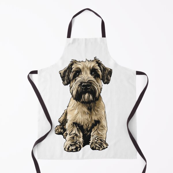 Item preview, Soft Coated Wheaten Terrier Dog Illustration designed and sold by whyitsme.