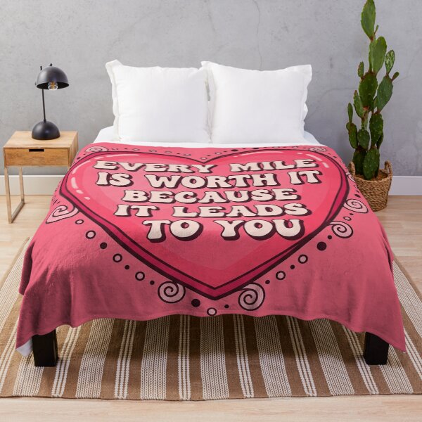 Item preview, Every Mile Is Worth It Because It Leads To You Journey of Love Heart designed and sold by Owcomm.