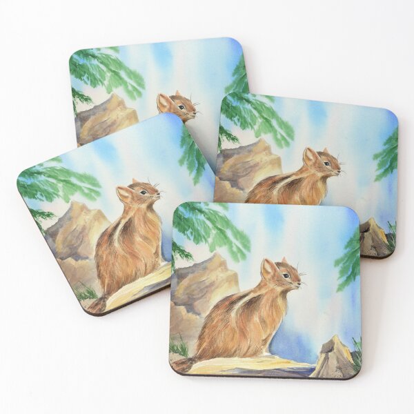Item preview, Curious Chipmunk designed and sold by MerriliesBrush.