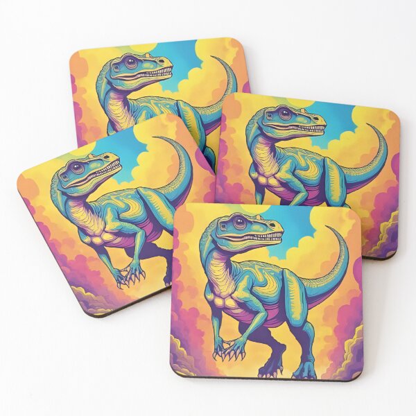 Item preview, Dinosaur Pattern (Velociraptor) designed and sold by PatronesKawai.