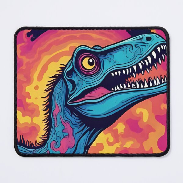 Item preview, Dinosaur Pattern (Velociraptor) designed and sold by PatronesKawai.