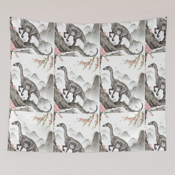 Item preview, Dinosaur Pattern (Velociraptor) designed and sold by PatronesKawai.