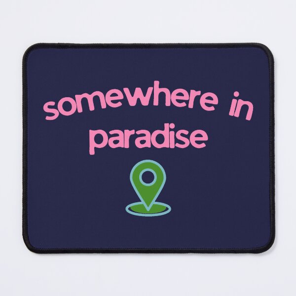 Item preview, Location Somewhere in Paradise Pink/Navy Summer Design designed and sold by nikifora.