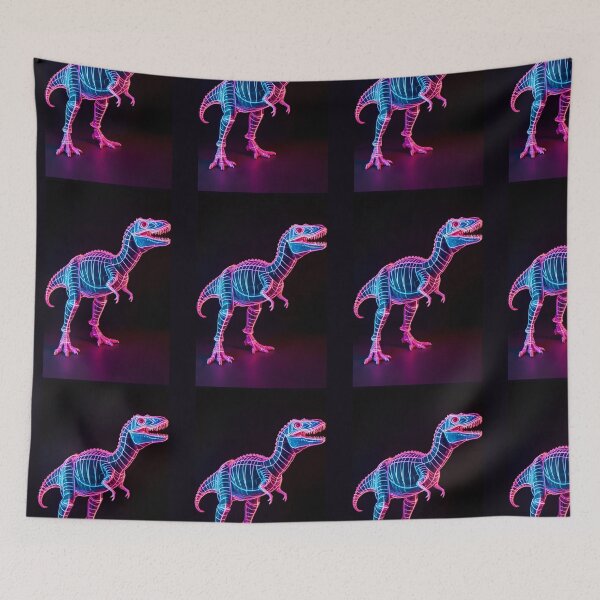 Item preview, Dinosaur Pattern (Velociraptor) designed and sold by PatronesKawai.