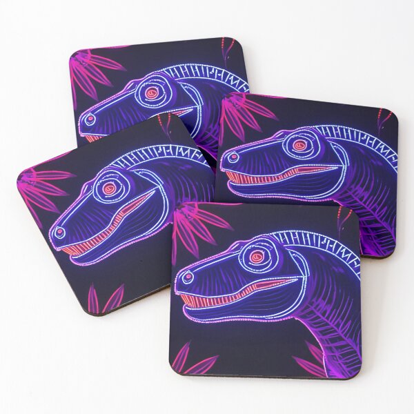Item preview, Dinosaur Pattern (Velociraptor) designed and sold by PatronesKawai.