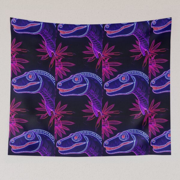 Item preview, Dinosaur Pattern (Velociraptor) designed and sold by PatronesKawai.