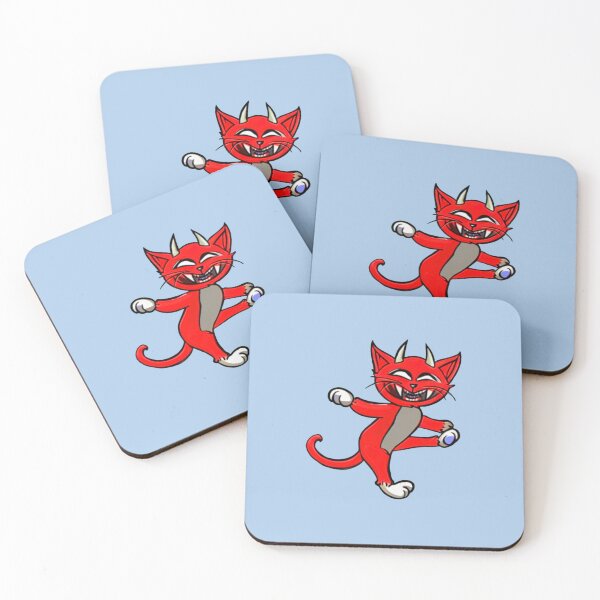 Item preview, Devil cat dancing vibrancy design  designed and sold by JumWow.