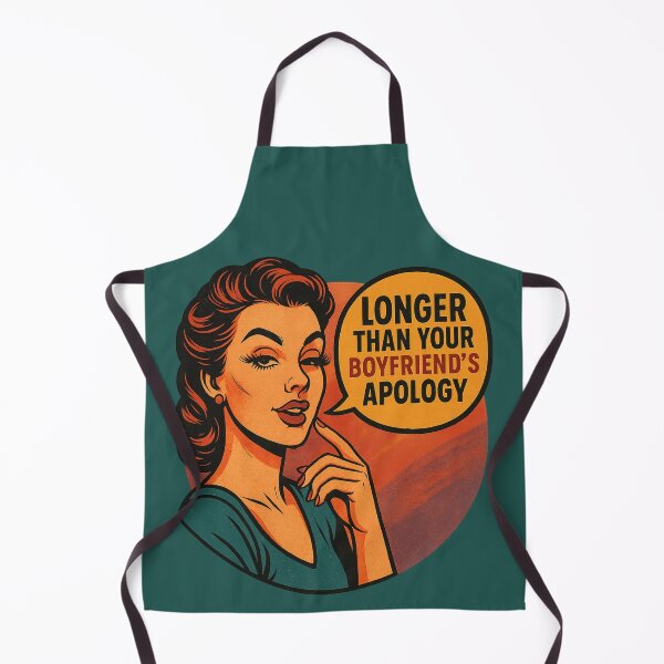 Item preview, Longer Than Your Boyfriend’s Apology – Pop Art Lash Humor Design designed and sold by Meandmyshop.