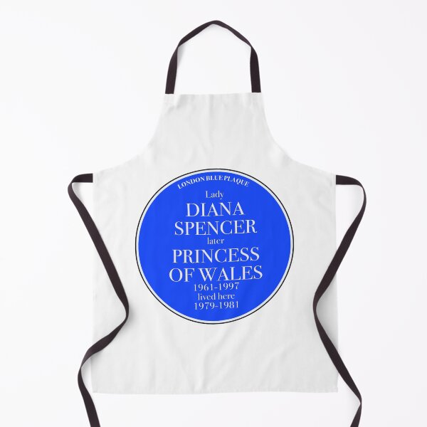 Item preview, London England Lady Diana Blue Plaque designed and sold by OurHomeImages.
