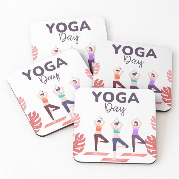 Item preview, Yoga Day – Women in Tree Pose Minimalist Design designed and sold by Breaking Shop.