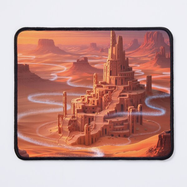 Item preview, Mystical city in the desert. designed and sold by Lilashakti ⭐️ ⭐️ ⭐️ ⭐️ ⭐️.