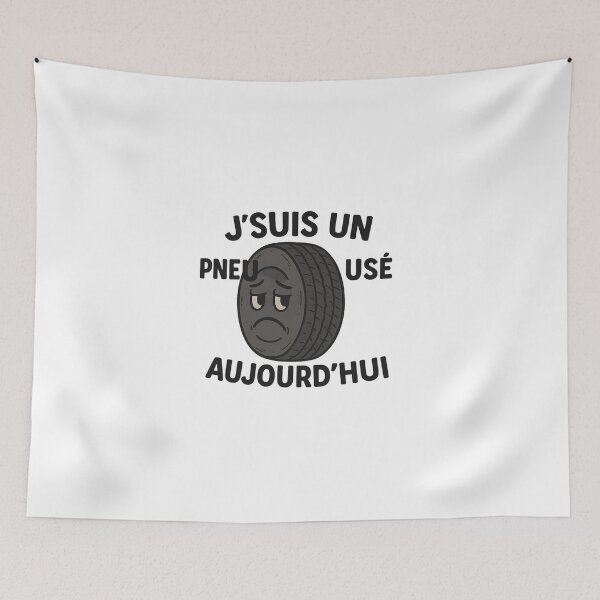Item preview, Pun "I'm a worn tire today" designed and sold by Fartybout.