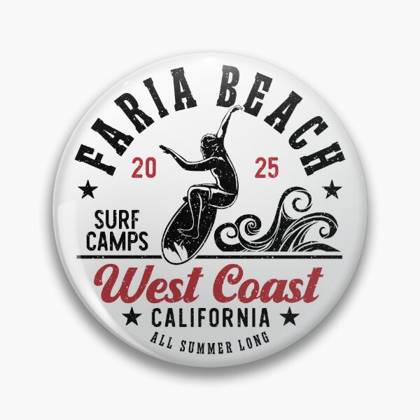 Artikelvorschau, Surfen Faria Beach Surf Camp Ventura County Kalifornien entworfen und verkauft von eclecTEEq.
