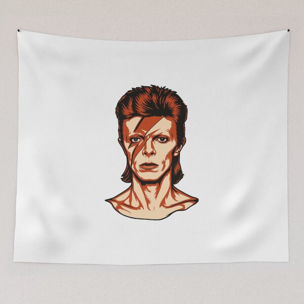 Item preview, David Bowie Ziggy Stardust | Retro Rock Icon Pop Art Design designed and sold by Petru&Myself.