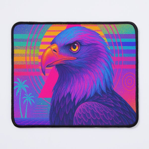 Item preview, vaporwave eagle designed and sold by Mood Twist.