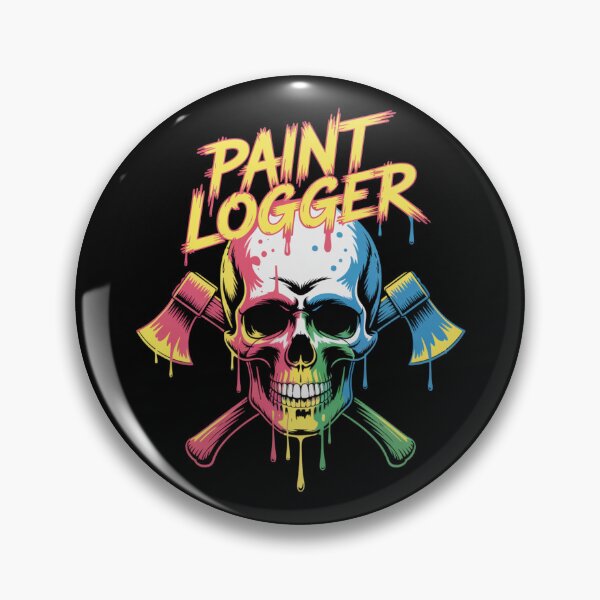 Item preview, Paint Splatter Skull designed and sold by SignumShop.