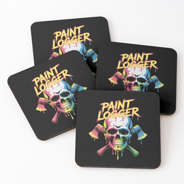 Item preview, Paint Splatter Skull designed and sold by SignumShop.