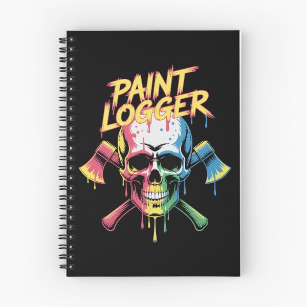 Item preview, Paint Splatter Skull designed and sold by SignumShop.
