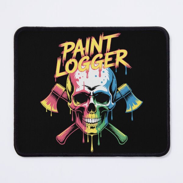 Item preview, Paint Splatter Skull designed and sold by SignumShop.