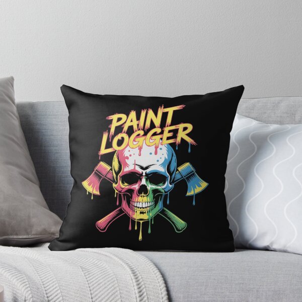 Item preview, Paint Splatter Skull designed and sold by SignumShop.