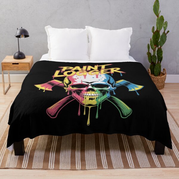 Item preview, Paint Splatter Skull designed and sold by SignumShop.