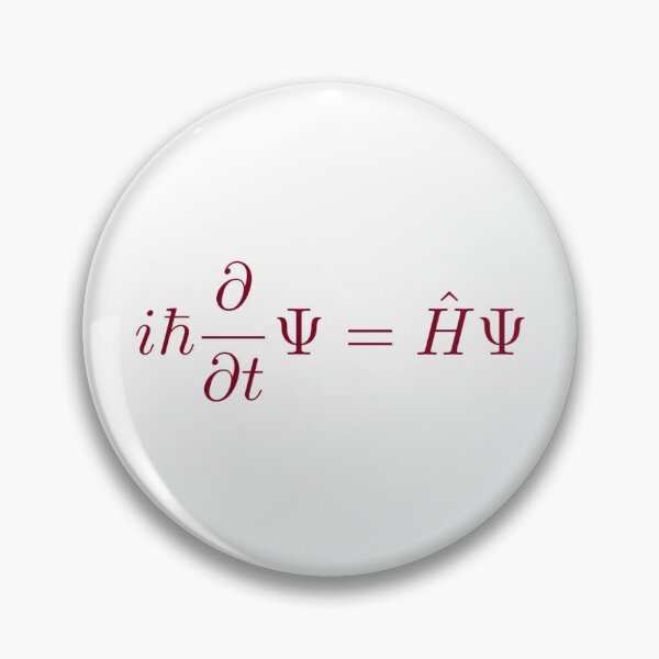 Item preview, Schrödinger Equation (Burgundy Maroon) designed and sold by PerfectFormula.