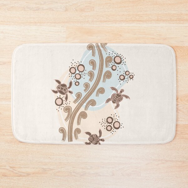 Item preview, Tropical Sea Turtle Beach Pattern Aesthetic designed and sold by TropicalTrails.