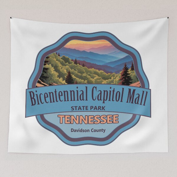 Item preview, Bicentennial Capitol Mall State Park, Davidson County, Tennessee designed and sold by Wanderful-roads.