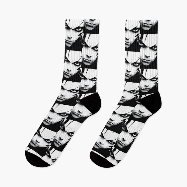Item preview, Intense Punk Rebel With Black Makeup Expression designed and sold by Piotrek0001.
