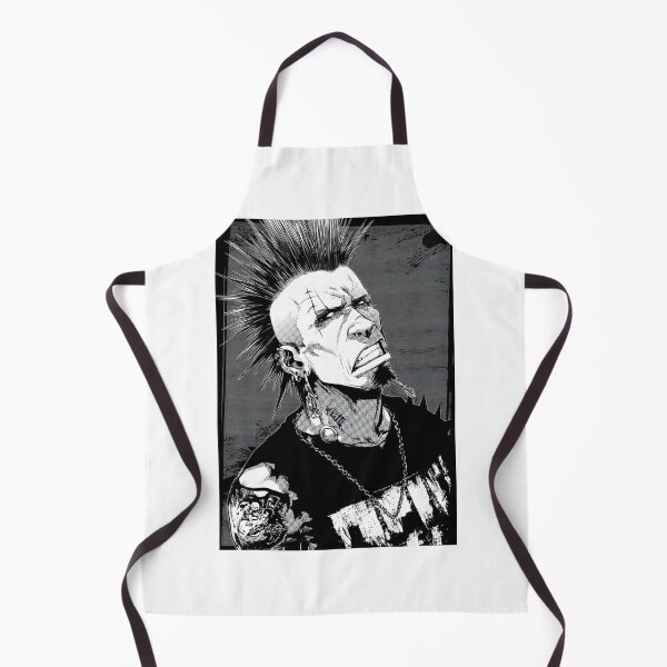 Item preview, Rebel With Mohawk Covered In Tattoos Screaming designed and sold by Piotrek0001.