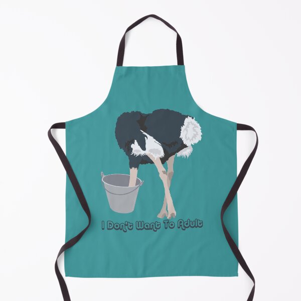 Item preview, Funny Ostrich I Don't Want To Adult designed and sold by theartofvikki.