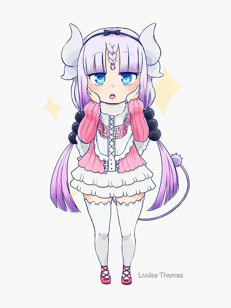 "Kanna Kamui Stickers" Sticker by SachikoH Redbubble