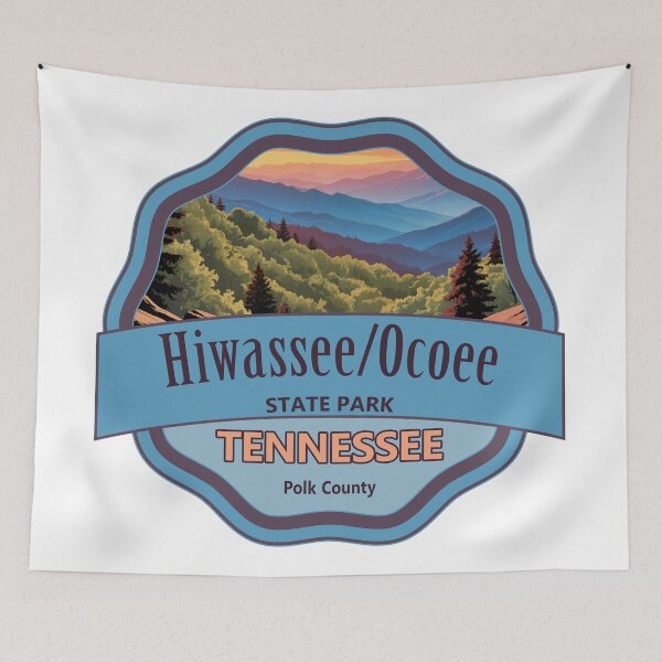 Item preview, Hiwassee/Ocoee Scenic River State Park, Polk County, Tennessee designed and sold by Wanderful-roads.