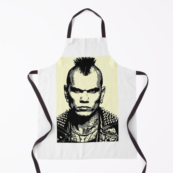 Item preview, Pale Angry Punk With Studded Leather Vest designed and sold by Piotrek0001.