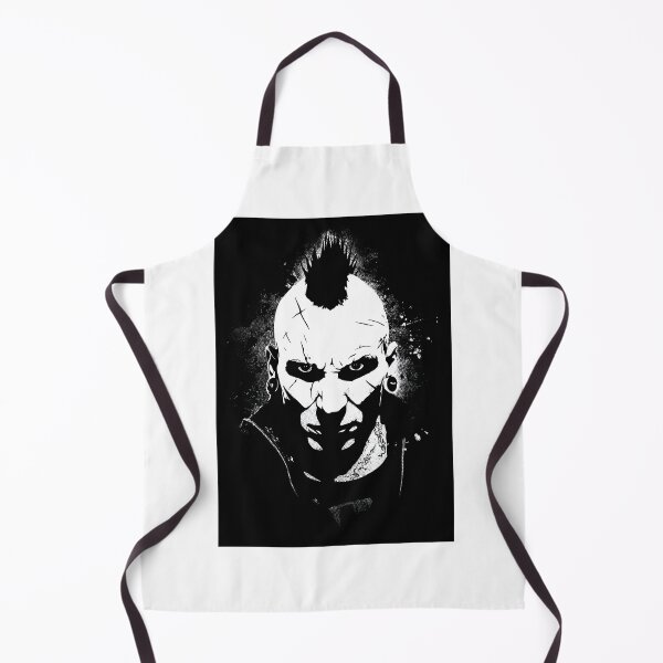 Item preview, Scarred Punk Rocker With Gothic Pierced Face designed and sold by Piotrek0001.