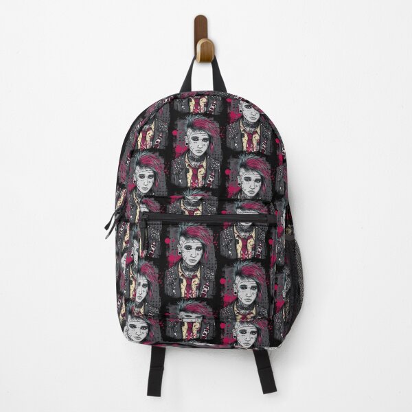 Item preview, Graphic Goth Punk With Piercings And Rage designed and sold by Piotrek0001.