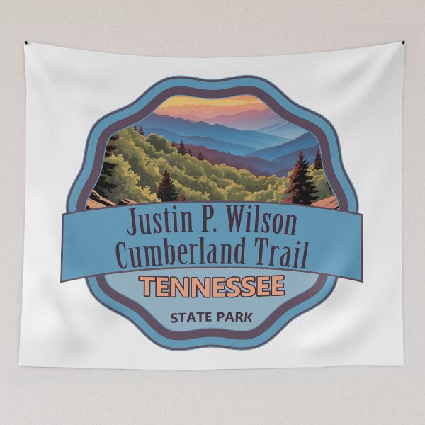 Item preview, Justin P. Wilson Cumberland Trail State Park, Tennessee designed and sold by Wanderful-roads.