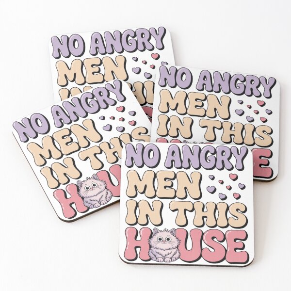 Item preview, No Angry Men in This House designed and sold by Camivettearts.