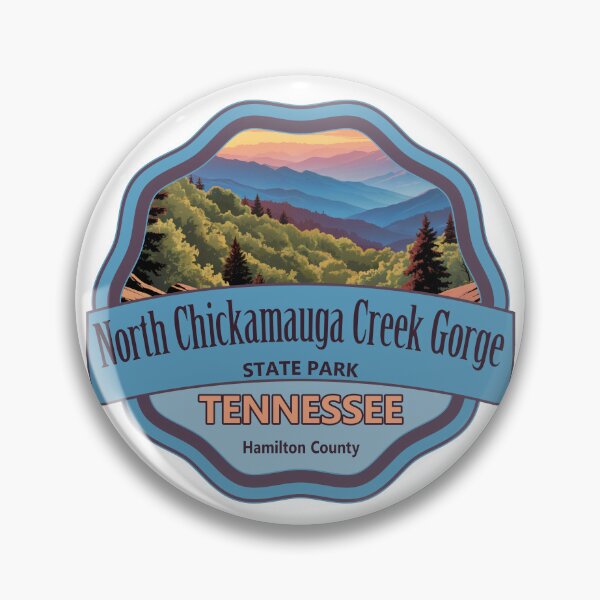 Item preview, North Chickamauga Creek Gorge State Park, Hamilton County, Tennessee designed and sold by Wanderful-roads.