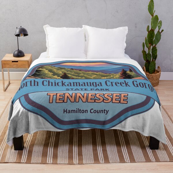 Item preview, North Chickamauga Creek Gorge State Park, Hamilton County, Tennessee designed and sold by Wanderful-roads.