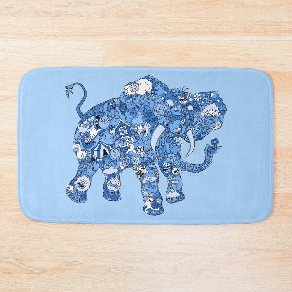 Item preview, Doodle Elephant  designed and sold by Drawingvild.